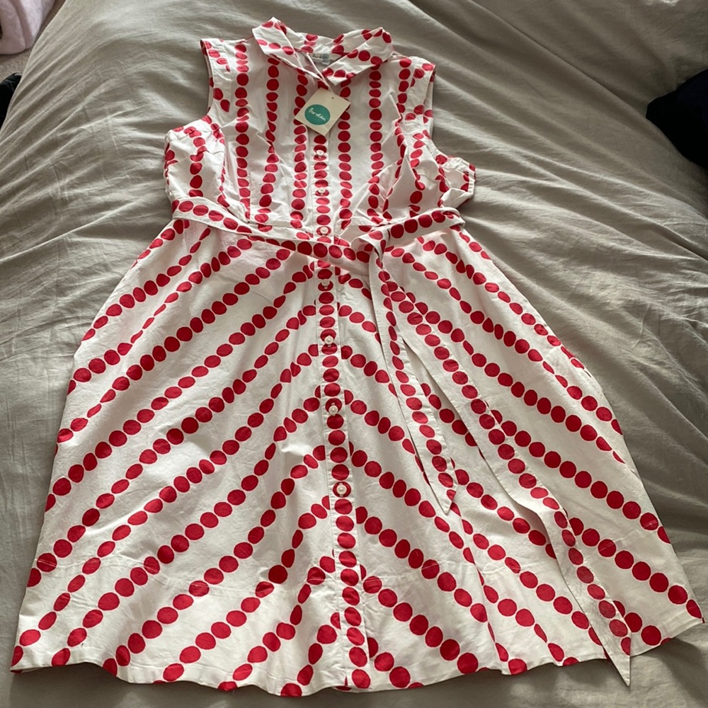 Boden Polka-dot summer dress
